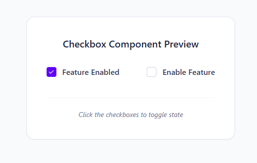 Filled Checkbox Preview